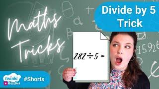 How to Easily Divide by 5 Trick #shorts #MathsTricks