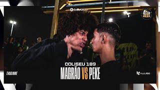 (CLIMA QUENTE ) MAGRÃO X PEKE - BATALHA DO COLISEU - EDIÇÃO 188 -  PRIMEIRA FASE