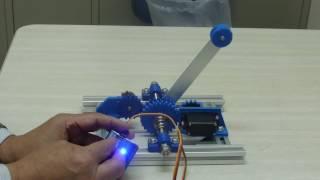 TEST of Home Build Motorized Throttle Quadrant  2