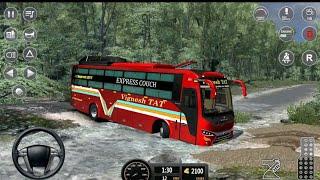 Bus driving in extremely dangerous and unexplored kodema ghati roads of India#33