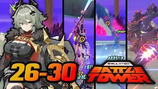 The suffering starts now (Caesar is the GOAT) Simulated Battle Tower Stage 26-30 | Zenless Zone Zero