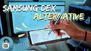 Samsung Dex Alternative for Note 10 LITE and ANY android phone/tablet!