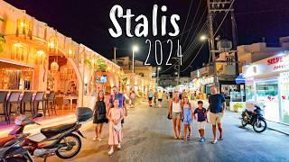 Stalis Crete, walking tour 4k, Greece 2024