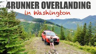 Solo Rainy 4Runner Adventure | Camping + Cooking a Crockpot Meal