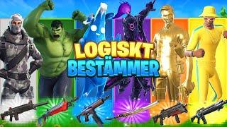 LOGISKA SKINS BESTÄMMER MINA VAPEN I FORTNITE