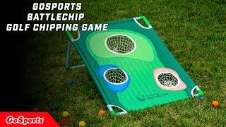 GoSports BattleChip Backyard Golf Cornhole Game