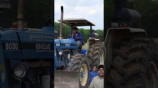 New Holland Tractor  Beautiful field work #tractor #hollend #farmmachinery