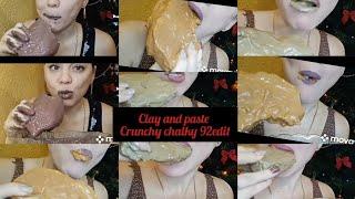 wet chalk and clay/edit video/asmr/anko south