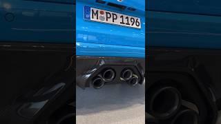 BMW M3 TOURING with a new exhaust system