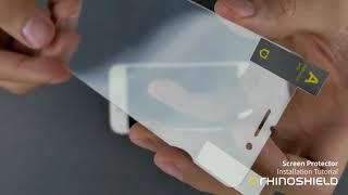 RhinoShield Impact Protection Screen Protector Tutorial