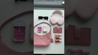 girly essentials 🫶 #aesthetic #skincare #grwm #asmr