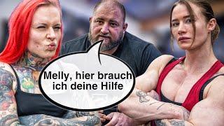 Wir brauchen Hilfe. Melly hilft Tiffy zur Strongwoman