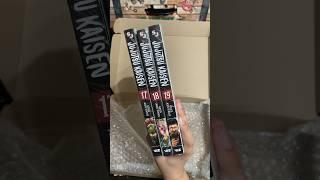 Unboxing Jujutsu Kaisen Manga Vol. 17 - 19