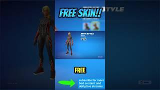 FREE SKIN!! BURNOFF IS FREE RIGHT NOW #freeskin #fortnite #subscribe