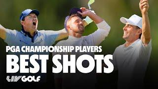 Top Shots from LIV Golf’s PGA Championship Contenders