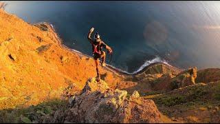 Cabo Girào Skywalk | wingsuit BASE | Madeira Island | 4K