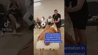#first #presentation in #lecce #italy for #sports Massage #techniques