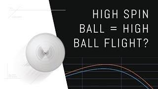 Does High Spin Ball = High Ball Flight?