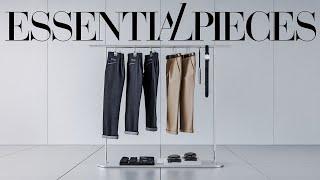 The BEST Pants for men's Capsule Wardrobe! Timeless pieces for every man!