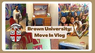 BROWN UNIVERSITY-MOVE IN DAY VLOG + DORM ROOM TOUR (pre college edition)