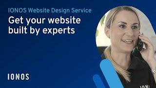 Get your website built by experts | IONOS Website Design Service