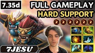 10600 AVG MMR - 7jesu OGRE MAGI Hard Support Gameplay 25 ASSISTS - Dota 2 Full Match Gameplay