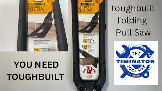 Toughbuilt folding pull saw.  You need TOUGHBUILT !!