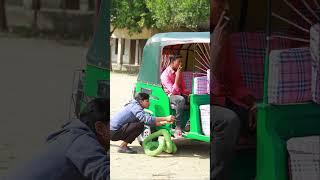 KING COBRA SNAKE PRANK ON GRANDPA Part 70!  EMTIAZ BHUYAN#Shorts