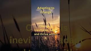 Adapting to Change