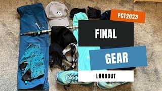 #PCT2023 FULL PRE-HIKE GEAR LOADOUT | PACIFIC CREST TRAIL