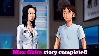 Miss Okita comlpete quest - tech update -Summertime Saga story complete 