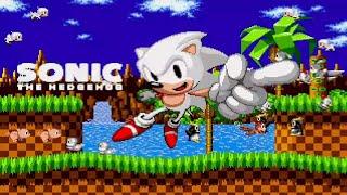 White Sonic in Sonic 1 | Walkthrough