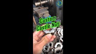 Custom castle nut Manufacturer-JM Hardware®