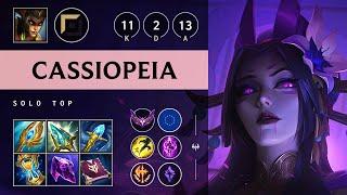 Cassiopeia Top vs Tryndamere: Godlike - EUW Master Patch 14.24