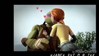 TMNT 2012|Donnie and April and Leo and Karai| И любовь и сон