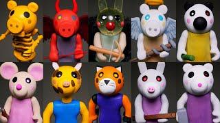 Making all Roblox Piggy Characters  Part 4  Polymer Clay Tutorial