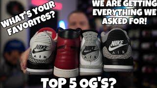 I HOPE YOU ARE READY! NIKE IS GIVING US EVERYTHING WE HAVE BEEN WANTING! WHAT ARE YOUR TOP 5 EVER?