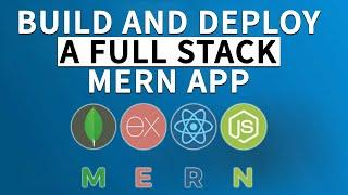 Full Stack MERN Project - Build and Deploy an App | React + Redux, Node, Express, MongoDB [Part 1/2]