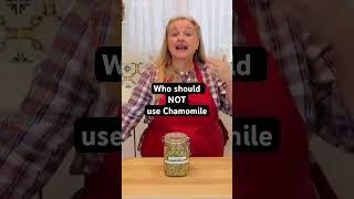Who Should NOT Use Chamomile! #shorts