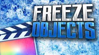 How To Freeze Objects - Final Cut Pro X