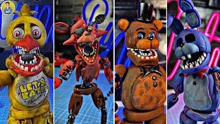 WITHERED ANIMATRONICS 🫨 (recopilacion)[MUÑECOS DE PORCELANA]