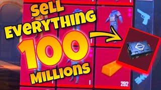 I Sold The Whole Inventory  100 Millions Crates Opening | Metro Royale Chapter 9