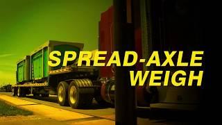 How to do a Spread Axle Weigh on a CAT Scale