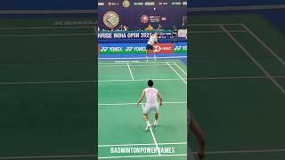 #smash #indiaopen2025 #badminton #badmintonplayer