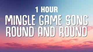 [1 HOUR] Mingle Game Song “Round and Round” (Lyrics) | Squid Game