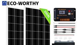 Eco-Worthy 200w Solar Kit Off-Grid