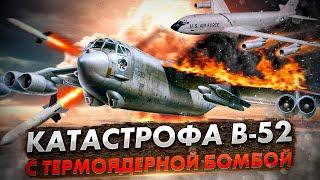 Авиакатастрофа B-52 с термоядерной бомбой над Паломаресом. Столкновение с самолетом заправщиком