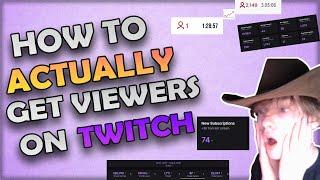 How To ACTUALLY Get MORE Viewers On Twitch In Under 5 Minutes