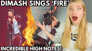 Vocal Coach Reacts: DIMASH KUDAIBERGEN 'Fire' New Song! In Depth Analysis