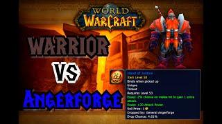 WOW Classic - Warrior soloing General Angerforge in BRD. (HOJ)